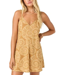 O'Neill Women's Darcy Elsie Smocked Mini Dress