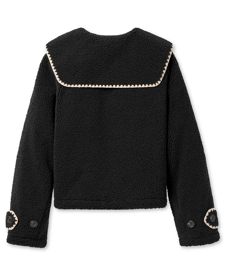 Ugg Women's Nikia Relaxed-Fit Collared Neck Jacket