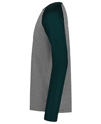 Under Armour Boys' 8-20 Color-Blocked Raglan Long-Sleeve T-Shirt