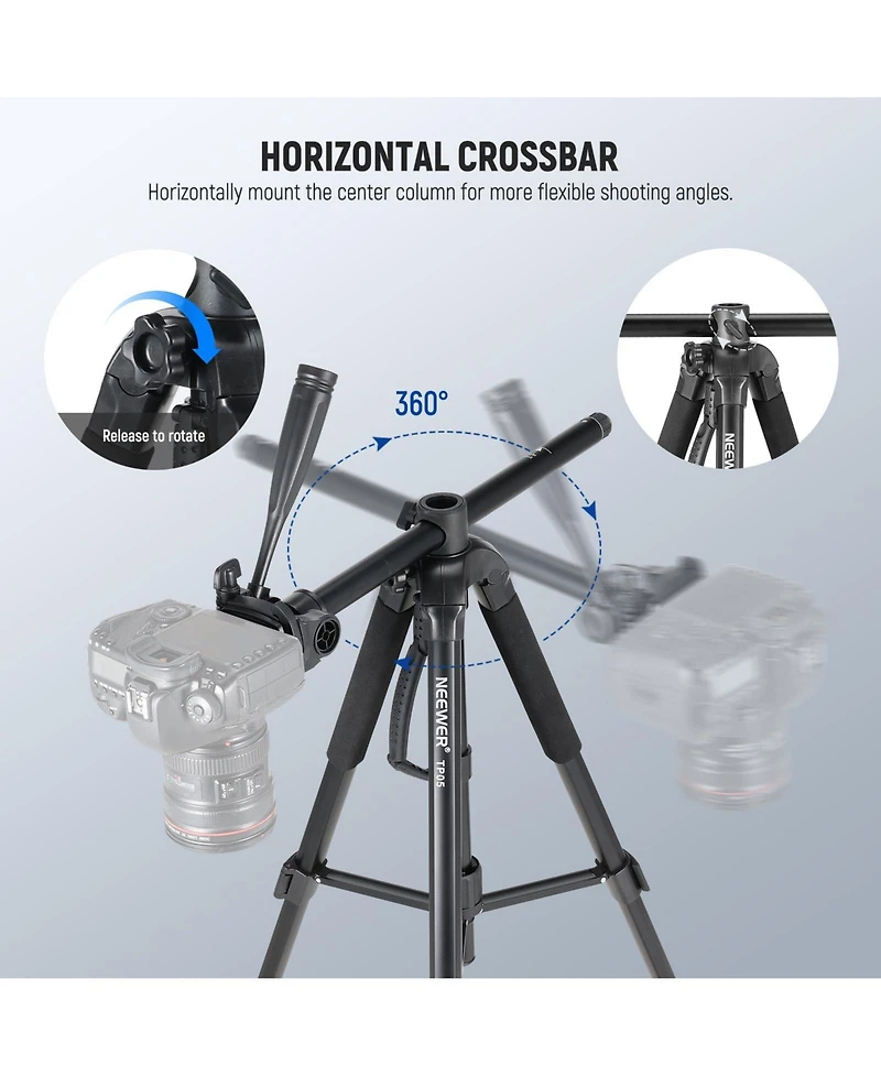 Neewer TP05 Camera Tripod with 17.6lb for select iPhone models