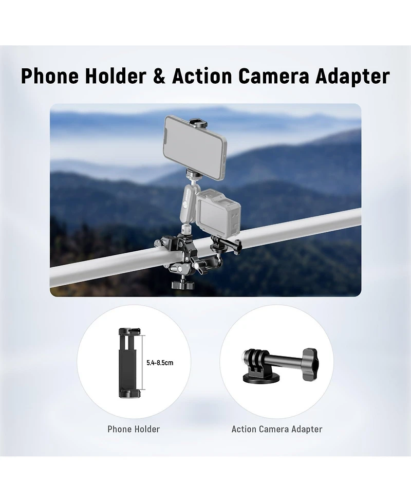 Neewer ST88 Camera Mounting Accessory for select GoPro, Dji and Insta360 action cameras