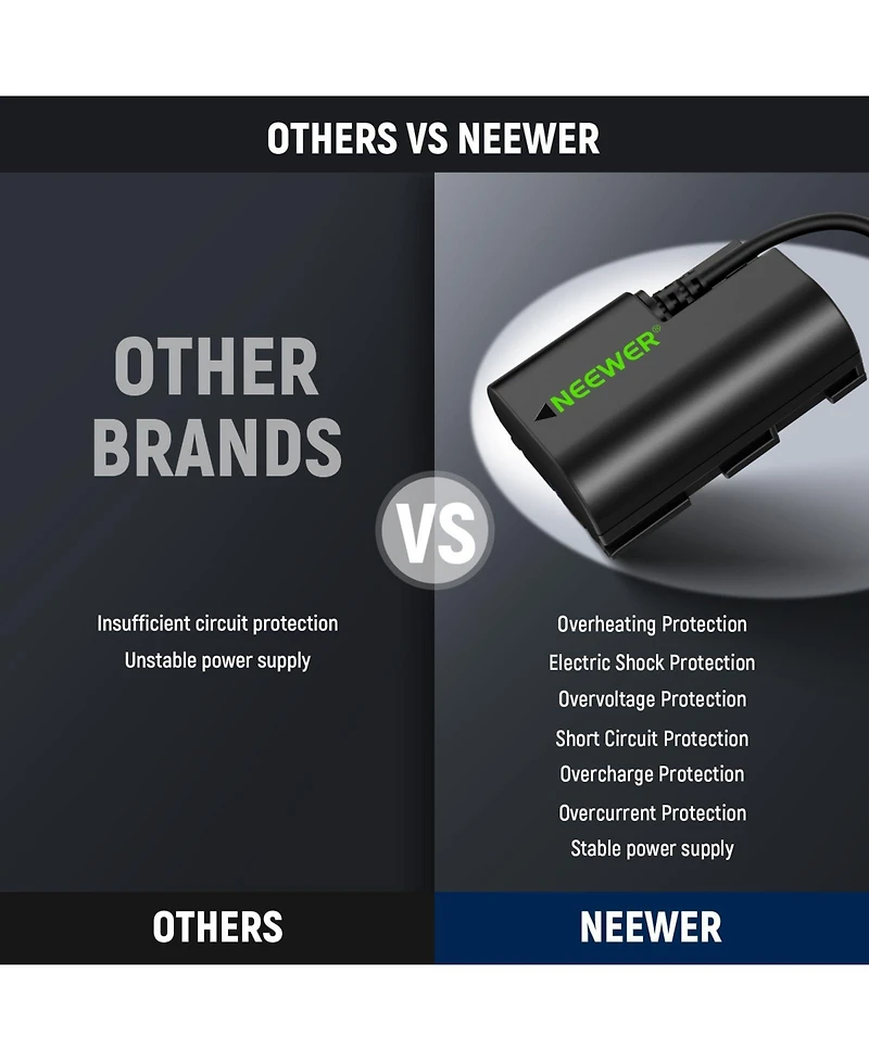 Neewer Vp-LPE6NH Camera Mounting Accessory
