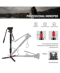 Neewer TP71 Camera Monopod with 13.2lb, 6Kg for Dji Rs Gimbals