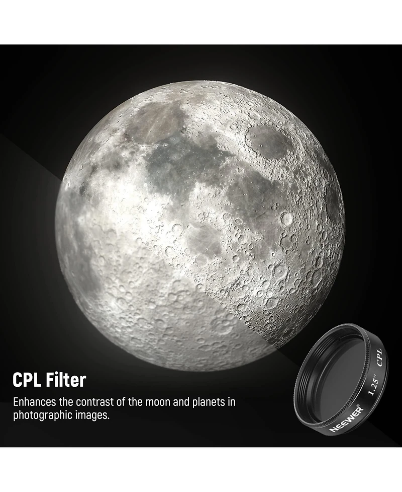 Neewer Camera Lens Accessory with 1.25 inches, Cpl
