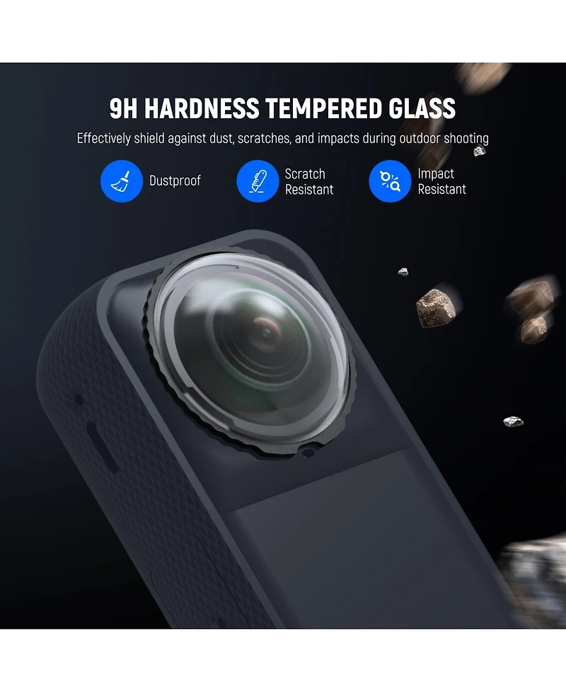 Neewer LPC03 Camera and Photo Accessory for Insta360 X5 Action Camera