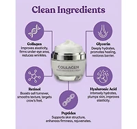 Lovery Collagen Moisturizing Eye Cream - Korean Skincare Firming and Hydrating Anti-Aging Eye Treatment