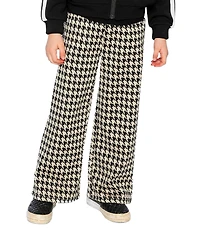 Deux par Little and Big Girl 6-14 Flare Pants Houndstooth