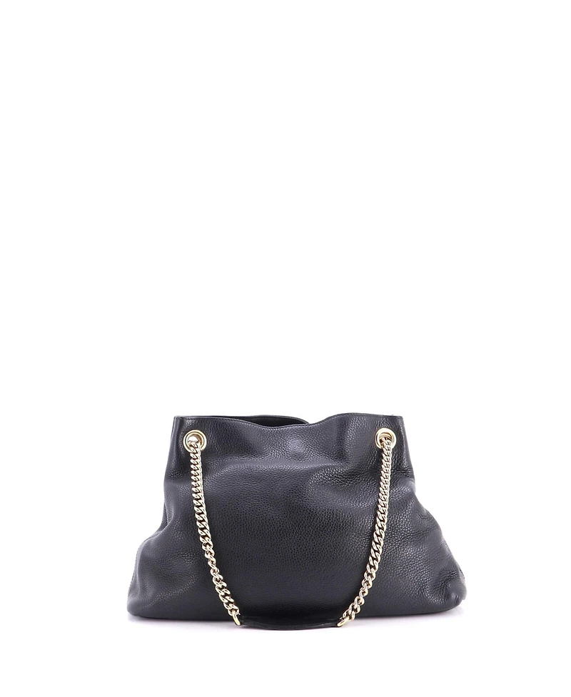 Pre-Owned Gucci Medium Soho Chain Strap Shoulder Bag Leather