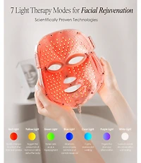 Lovery 7-Color Led Light Therapy Facial Mask for Radiant Skin
