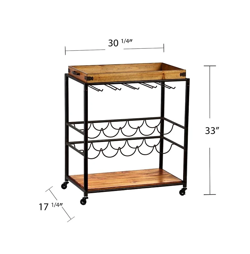 Augusta Home Mayson Bar Cart
