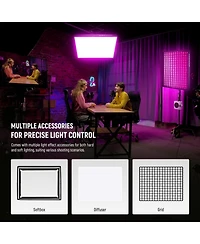 Neewer AF200C Softbox with 200W, 25000lux, 10000K