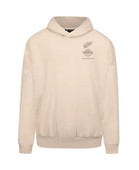 LevelWear Men's Cream Detroit Red Wings Contact Stamp Pullover Hoodie
