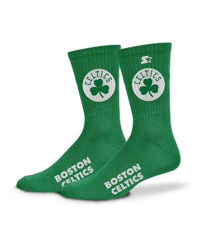 Starter Men's and Women's Kelly Green Boston Celtics Satin Crew Socks