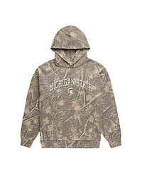 Uscape Apparel Men's Camo Michigan State Spartans Back Bay Fleece Hoodie