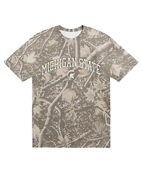 Uscape Apparel Men's Camo Michigan State Spartans Back Bay Heavyweight T-Shirt