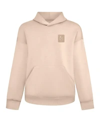 LevelWear Men's and Women's Khaki Vegas Golden Knights Tri-Blend Luxe Signature Hoodie