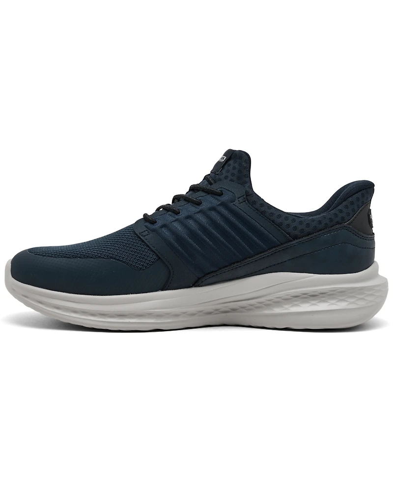Skechers Men's Slip-ins Relaxed Fit: Slade - Luther Slip-On Memory Foam Lifestyle Sneakers from Finish Line