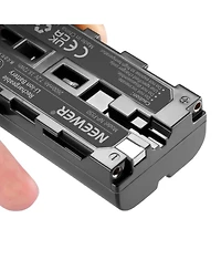 Neewer Np-F550 Led Video Light with 2600mAh for select Sony Np-f-series devices