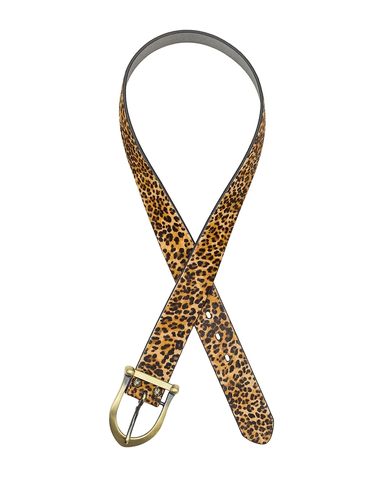 Patricia Nash Bergen Exotics Burnished Suede Belt