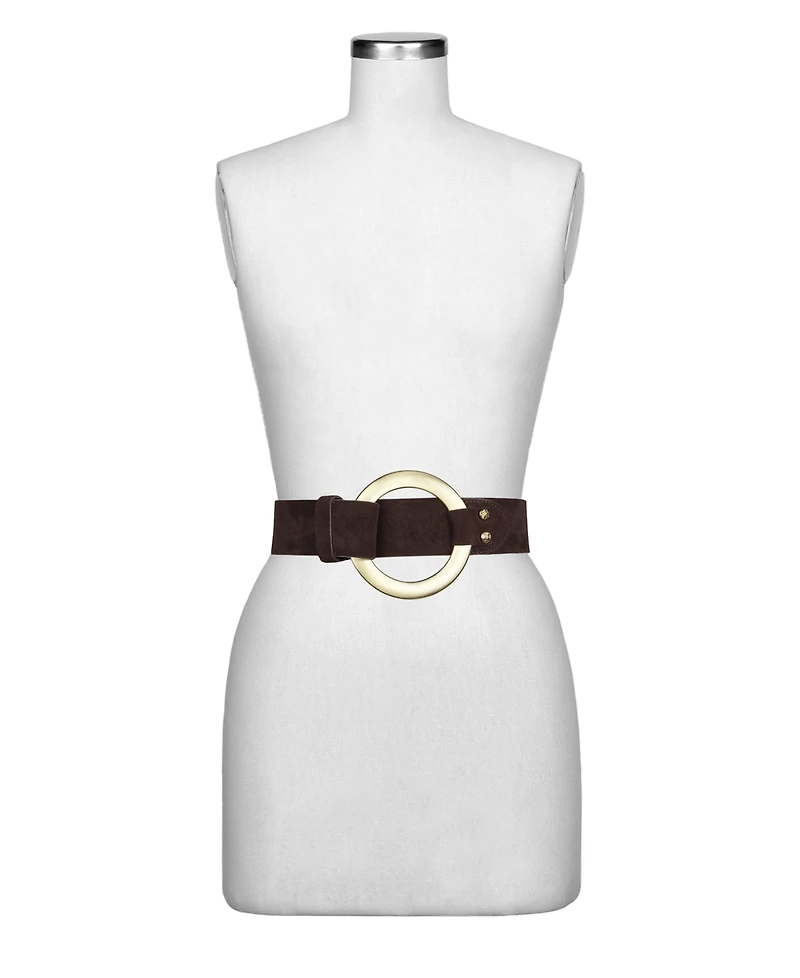 Patricia Nash Bergen Exotics Burnished Suede Belt