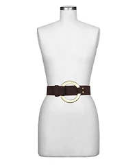 Patricia Nash Bergen Exotics Burnished Suede Belt