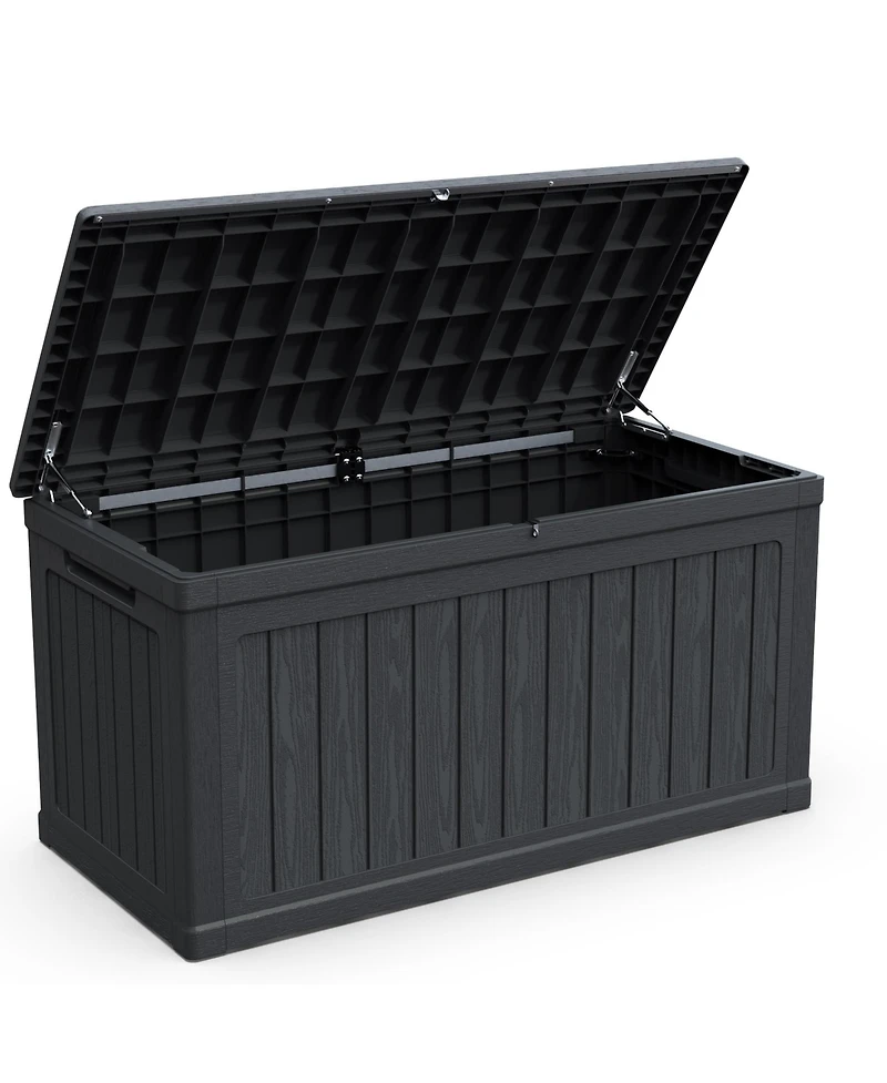 Viyet 230-Gallon Xxl Outdoor Deck Box