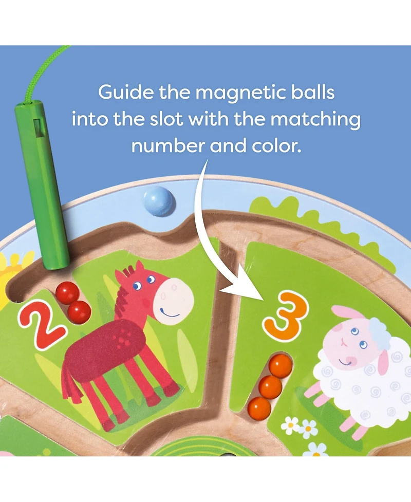 Haba Number Maze Magnetic Game