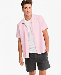Sun + Stone Men's Short-Sleeve Camp James Shirt, Macy's Exclusive