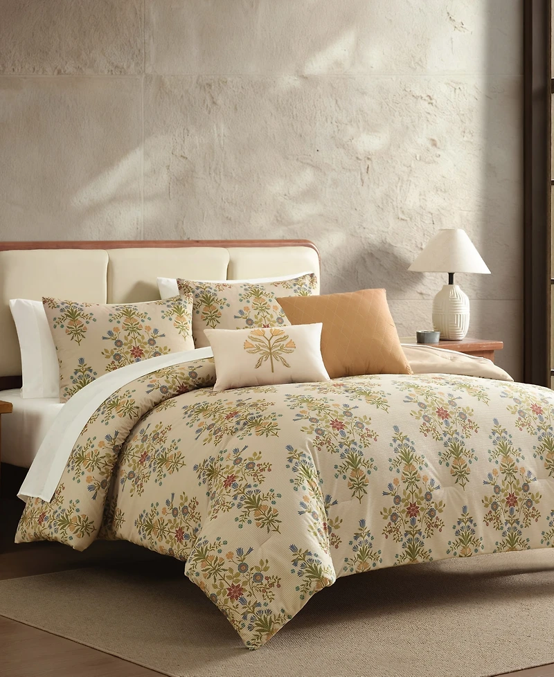Elin Damask 9-Piece Comforter Set