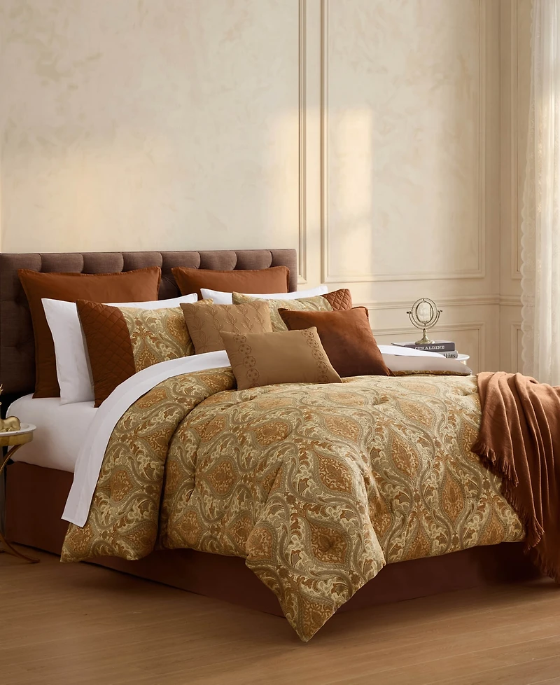Corigen Damask 14-Piece Comforter Set