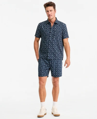 Sun + Stone Men's Victor 6" Pull-On Shorts, Macy's Exclusive