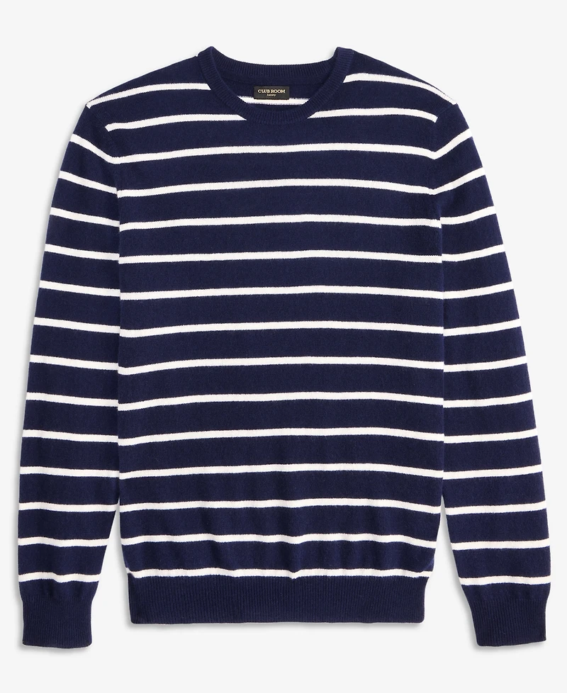 Club Room Men's Cashmere Sailor Stripe Sweater, Macy's Exclusive