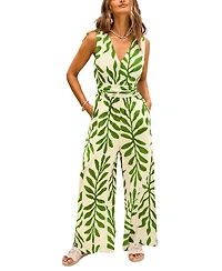 Cupshe Women's Yachting Tropical Jumpsuit