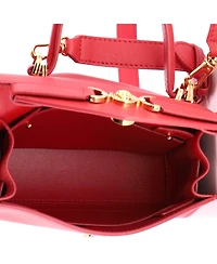 Pre-Owned Versace Small Medusa 95 Top Handle Bag Leather