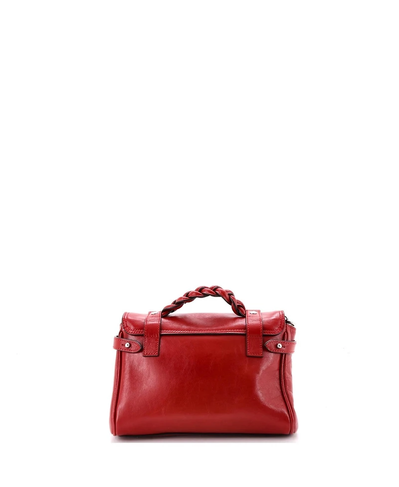 Pre-Owned Mulberry Mini Alexa Satchel Nm Leather
