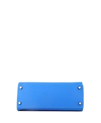 Pre-Owned HERMES Kelly 28 Handbag Evercolor with Gold Hardware