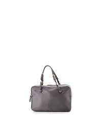 Pre-Owned Prada Triangle Logo Cerniera Top Handle Bag Satin