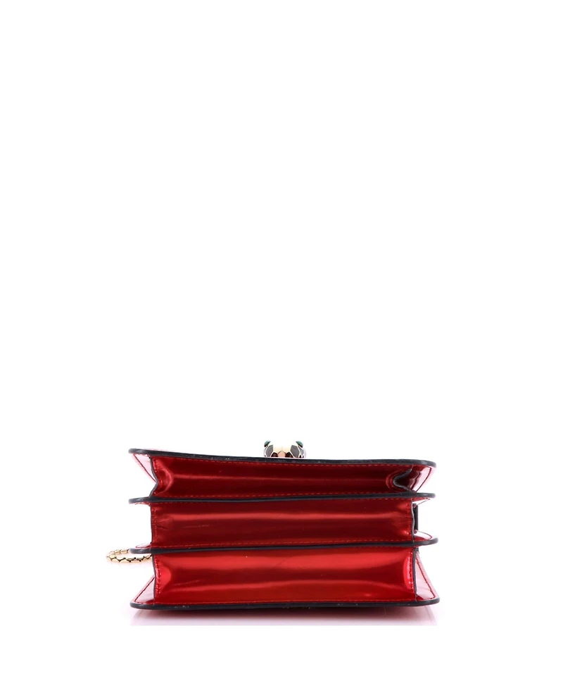 Pre-Owned Bvlgari Small Serpenti Top Handle Bag Patent