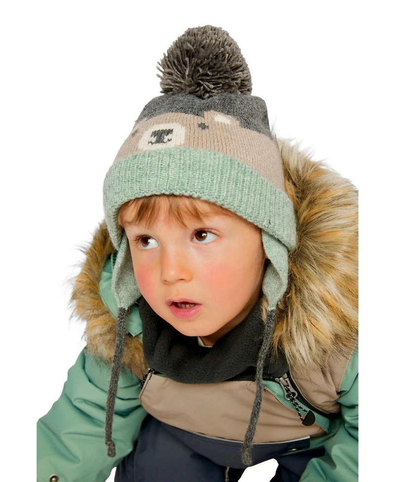 Deux par Deux Toddler Boy (2Y - 4Y) Winter Knit Hat.