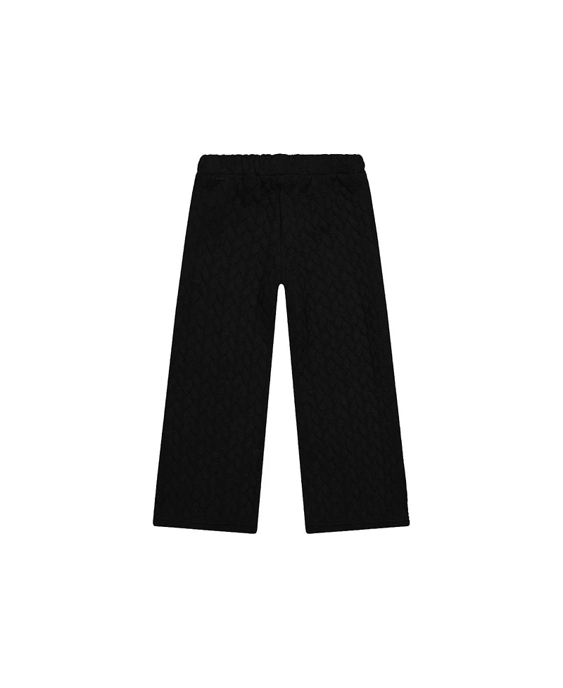 Deux par Toddler Girl 2T-5T Wide Leg Jacquard Pants