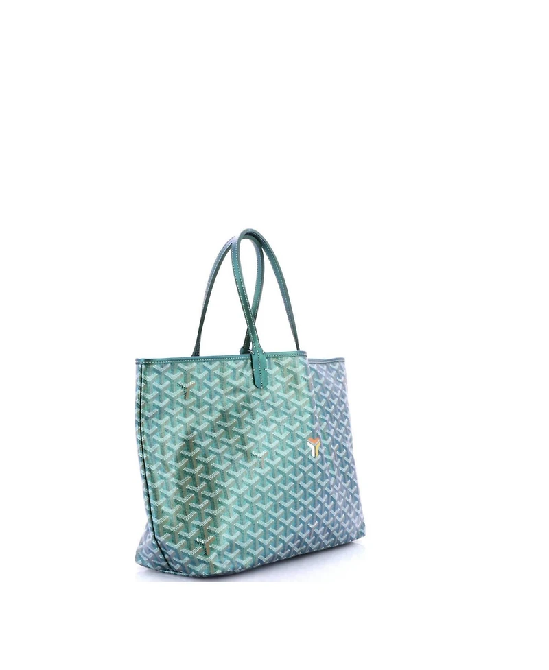 Pre-Owned Goyard Pm Saint Louis Tote Iridescent Coated Canvas
