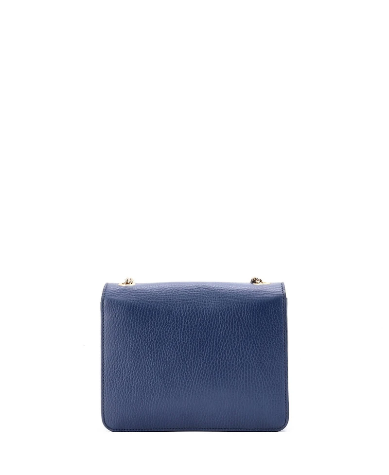 Pre-Owned Gucci Small Interlocking Shoulder Bag Leather