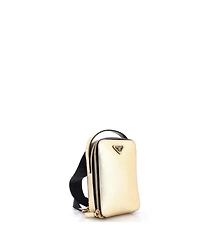 Pre-Owned Prada Brique Top Handle Sling Bag Saffiano Leather