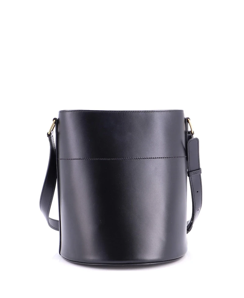 Pre-Owned Celine Medium Maillon Triomphe Bucket Bag Leather