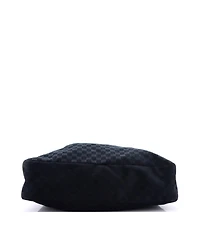 Pre-Owned Gucci Large Horsebit Hobo Gg Canvas