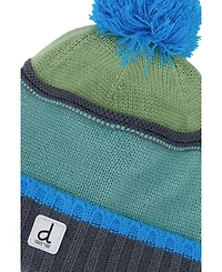 Deux par Deux Toddler Boy's (2-4) Winter Knit Pompom Hat