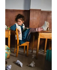 Deux par Deux Toddler Girl ( size 3,4 ) Knit Tights Reddish