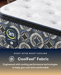 Serta Perfect Sleeper Orange Coast 14" Plush Pillow Top Mattress, California King
