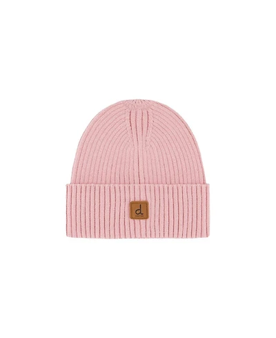 Deux par Deux Toddler Girl (2-4) Ribbed Knit Hat