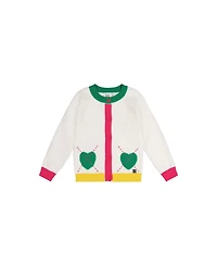 Deux par Deux Toddler Girl (2T-5T) Knitted Cardigan